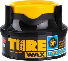 Soft99 Tire Black Solid Wax 170g Paste Shine Dressing Coating Japan Brand New