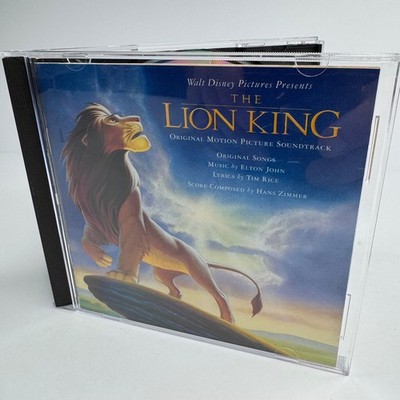 The Lion King Original Motion Picture Soundtrack CD 1994 Elton John Hans Zimmer