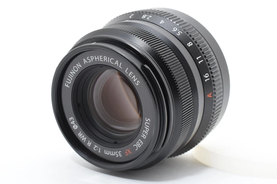 [CASI SIN USAR en caja] Lente Fujifilm Fujinon XF 35mm F/2 R WR Negra JAPÓN Foto 2 de 4