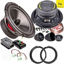 GROUND ZERO LAUTSPRECHER für FORD TOURNEO Custom ab 2012 Front Tür 190W #BAEM