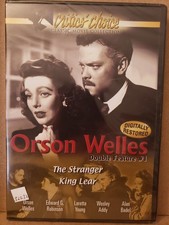 Orson Welles Double Feature V.1 (DVD) new disc only & art #32232 --case is extra