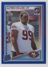 2025 Panini Donruss Optic Rated Rookie Blue Glitter Prizm Alfred Collins 1ju6