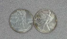 Lot of 2 American 1 oz. .999 Silver Eagles (024)
