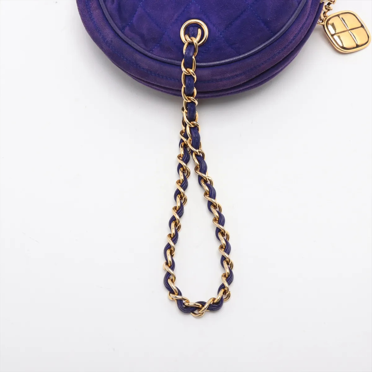 Chanel Matelasse Suede Chain handbag Purple Gold Metal Fittings 1XXXXXX thumbnail 5