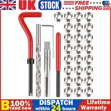 M8 X 1.25 THREAD REPAIR TOOL KIT HELICOIL WIRE INSERTS 30PCS STAINLESS UK