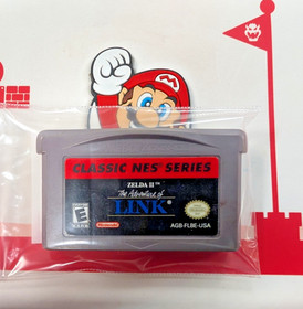 The Legend of Zelda + Zelda 2 adventures Gameboy Advance Classic NES (set)