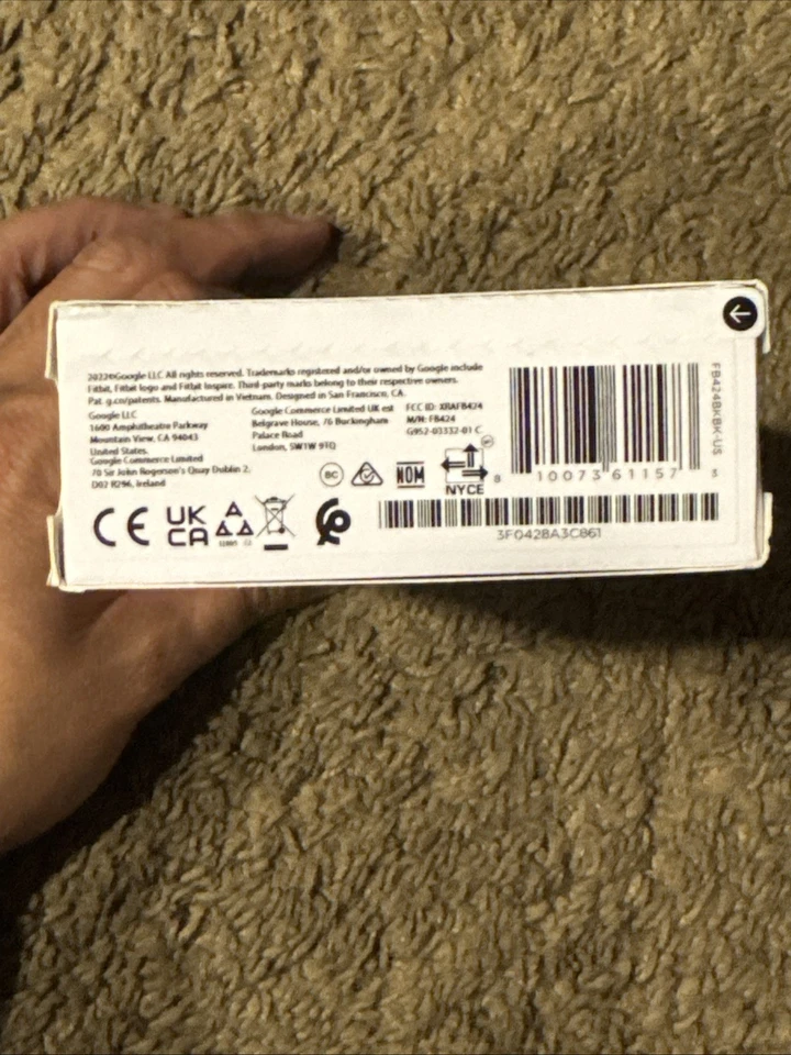 NIB Fitbit Inspire 3 Heart Rate Monitor Health Fitness Tracker Midnight Zen Band - Image 3 of 3