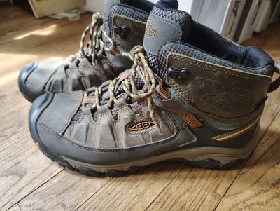 KEEN Men's Trailhead Targhee II Mid Hiking Boots Size 12 Barley Worn $180+ New