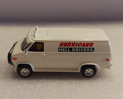 Brekina 18255 GMC Vandura C20 ''Hurricane Helldrivers'' US-Truck BJ 1983 OVP