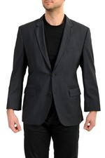 Hugo Boss Men's "The Grand/Central2WE" Striped 100 Wool Blazer US 42S IT 52S