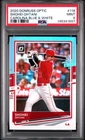 2020 Donruss Optic SHOHEI OHTANI Carolina Blue & White Prizm PSA 9 LOW POP