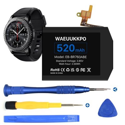 [520mAh] Akku für Samsung Gear S3 Frontier SM R760 und Gear S3 Classic 3,85V