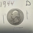 1944-D Washington Silver Quarter