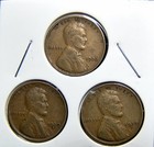 1930-P 1930-D 1930-S  Lincoln Wheat Copper Penny Cent - 3 Coin Set [USP-170] — photo 1
