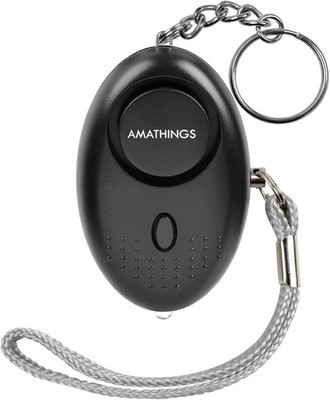AMATHINGS Pocket Personal Safety Panic Alarm Keyring with LED Ligh= Self-Defense