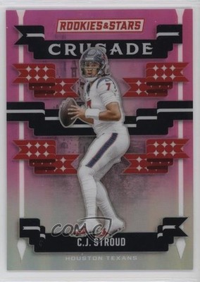 2024 Panini Rookies & Stars Crusade Pink 39/75 CJ Stroud #C-CSD 06p2