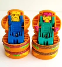 2 Mcdonald's Changeables 1987 Vintage Variations Big Mac Robots Transformers