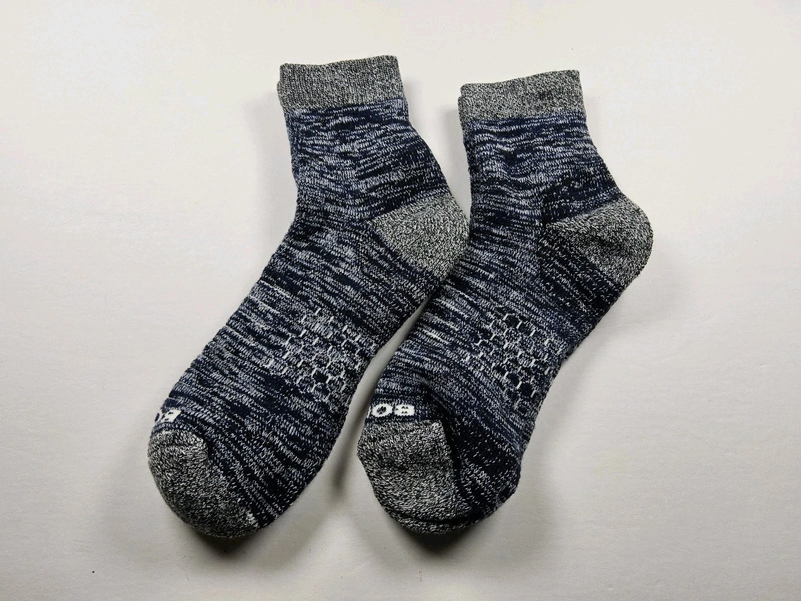 Bombas Hex Tec Hike Hiking Quarter Socks Lot Of 2 Pairs Size L