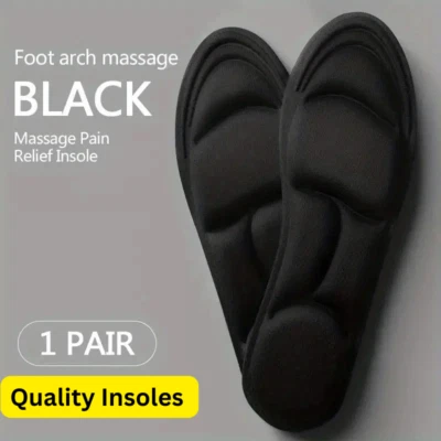 Memory Foam Shoe Insoles For Men Women Running Trainer Inner Soles Foot Inserts: