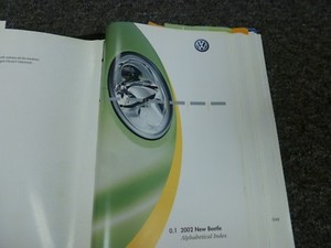 2002 Volkswagen Vw New Beetle Coupe Owner Manual Gl Gls Turbo S Sport Glx Ebay