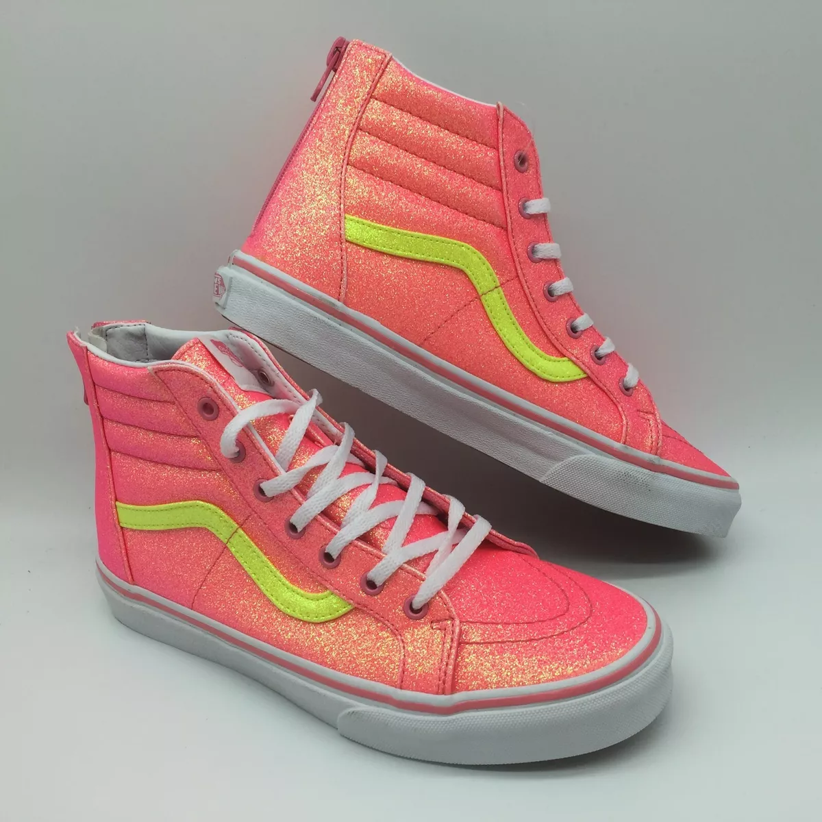 Vans neon glitter clearance