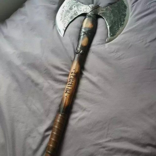 Large Norse Axe, Double Blade Axe, Double Head Viking AXE Large VIKINGS AXE GIFT - Picture 4 of 4