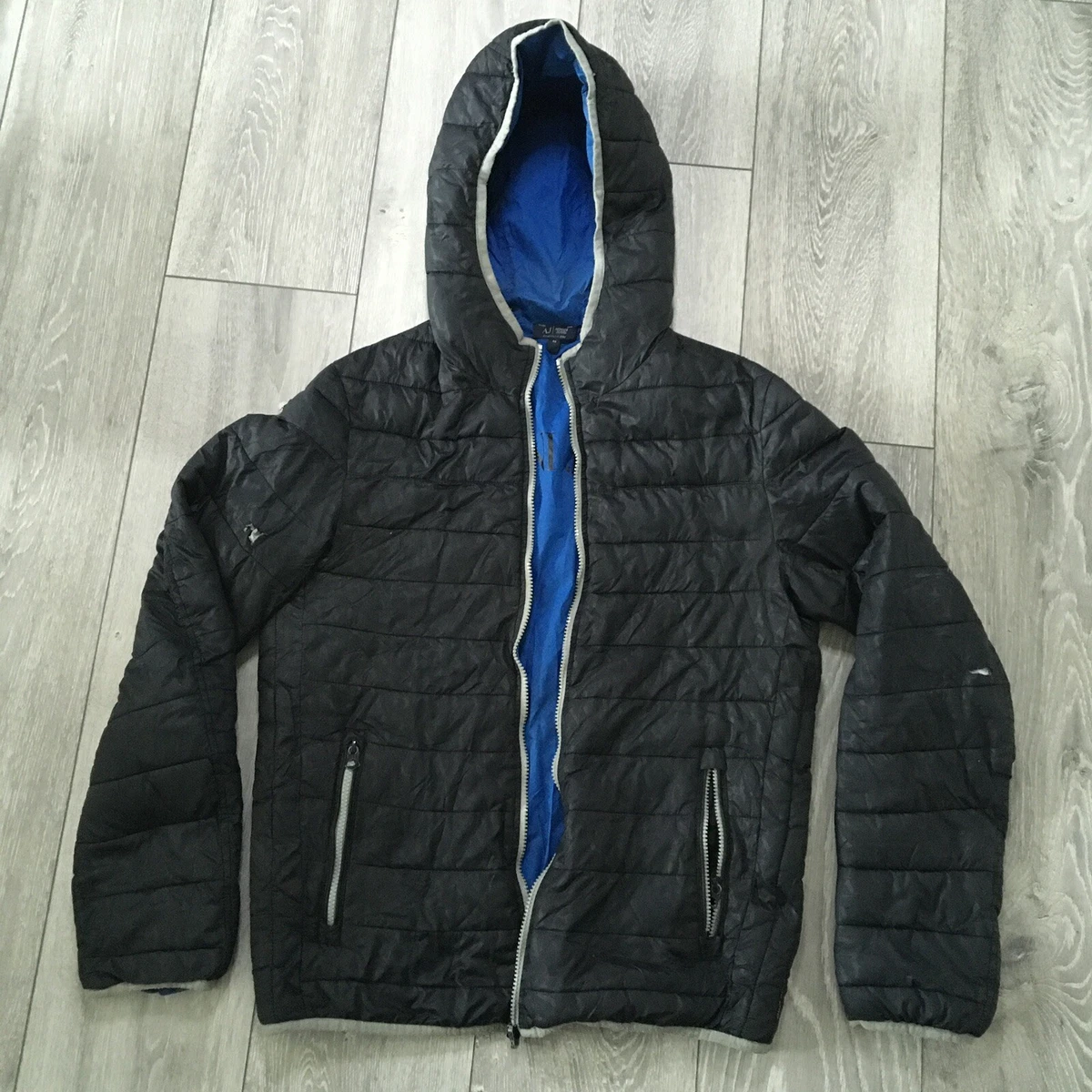 Armani jeans puffer sale jacket