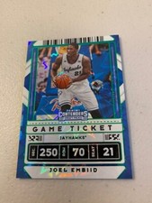 2020-21 Panini Contenders Draft Picks Joel Embiid Campus Ticket Variation #15