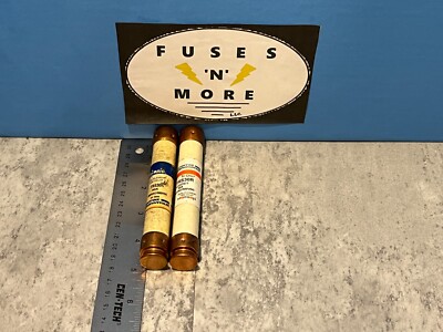 FERRAZ SHAWMUT (MERSEN) TRI-ONIC TRS30R- 30AMP, 600V, CLASS RK5 FUSES- LOT OF 2
