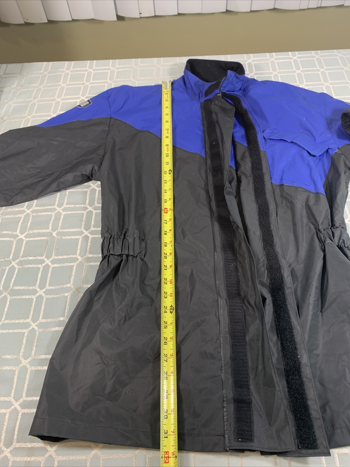 First Gear Motorcycle Rain Jacket 3M Scotchlite Reflective Material Unisex Small