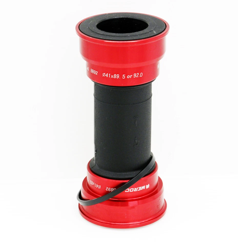 SwishTi Road MTB Press-Fit Bottom Bracket BB86/BB89.5/BB92 for Shimano Red - Image 2 of 4