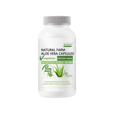Natrliche Aloe-Vera-Kapseln, Gentechnikfrei, Frdern Den Stoffwechsel |  eBay.de