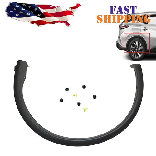 Black Fender Flare Rear Right Side Fits for Nissan Murano 20152021 New