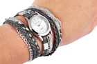 Excellanc Ladies Watch Bracelet Watch Wrap Look Girls Analog Watch Gift Trendy