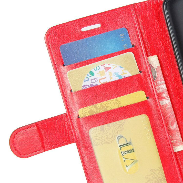 Custodia Portafoglio Per LG Velvet Con Slot E Cavalletto – Pelle Sintetica – I-Dealplus - Foto 2