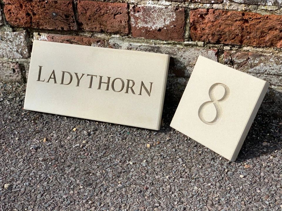 House number sign - 150mm/150mm/20mm - Image 3 of 3