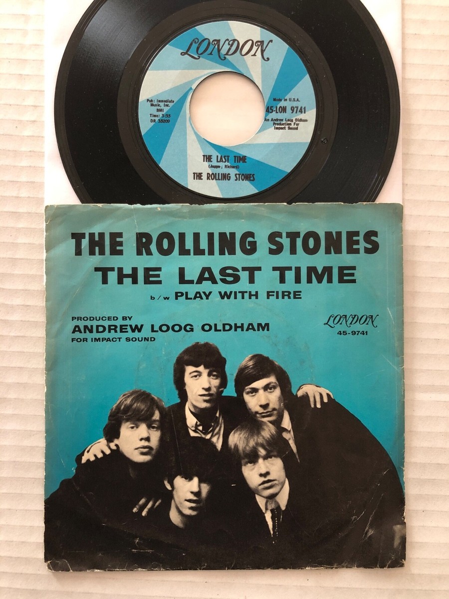 THE ROLLING STONES The Last Time 1965 US London Records 7