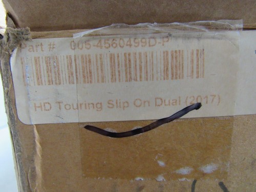 HARLEY DAVIDSON TOURING SLIP ONS DUAL TWO BROTHERS RACING 005-4560499D-P HD-31 - Picture 7 of 7