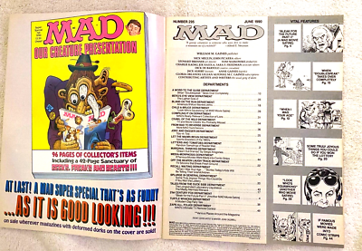 MAD MAGAZINE JUN 90 #295 BACK TO THE FUTURE II, WHEN I WAS YOUR