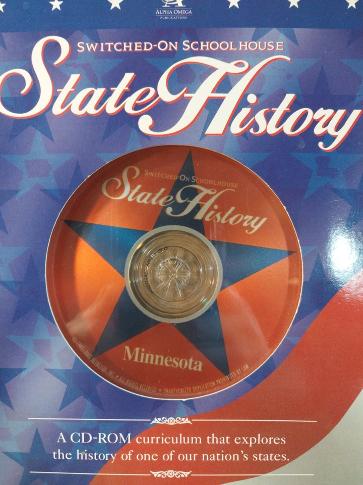Alpha Omega Switched On Schoolhouse Idaho State History Sealed CD Teacher Manual - Image 2 of 4