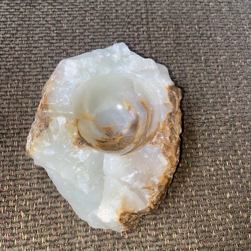 Agate Ceremonial Grinder Bowl