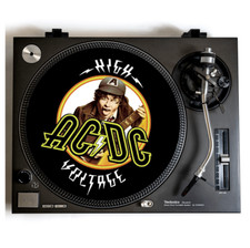 AC/DC Turntable Slipmat for Vinyl Records 12" DJ Slip Mat hard rock vinyls