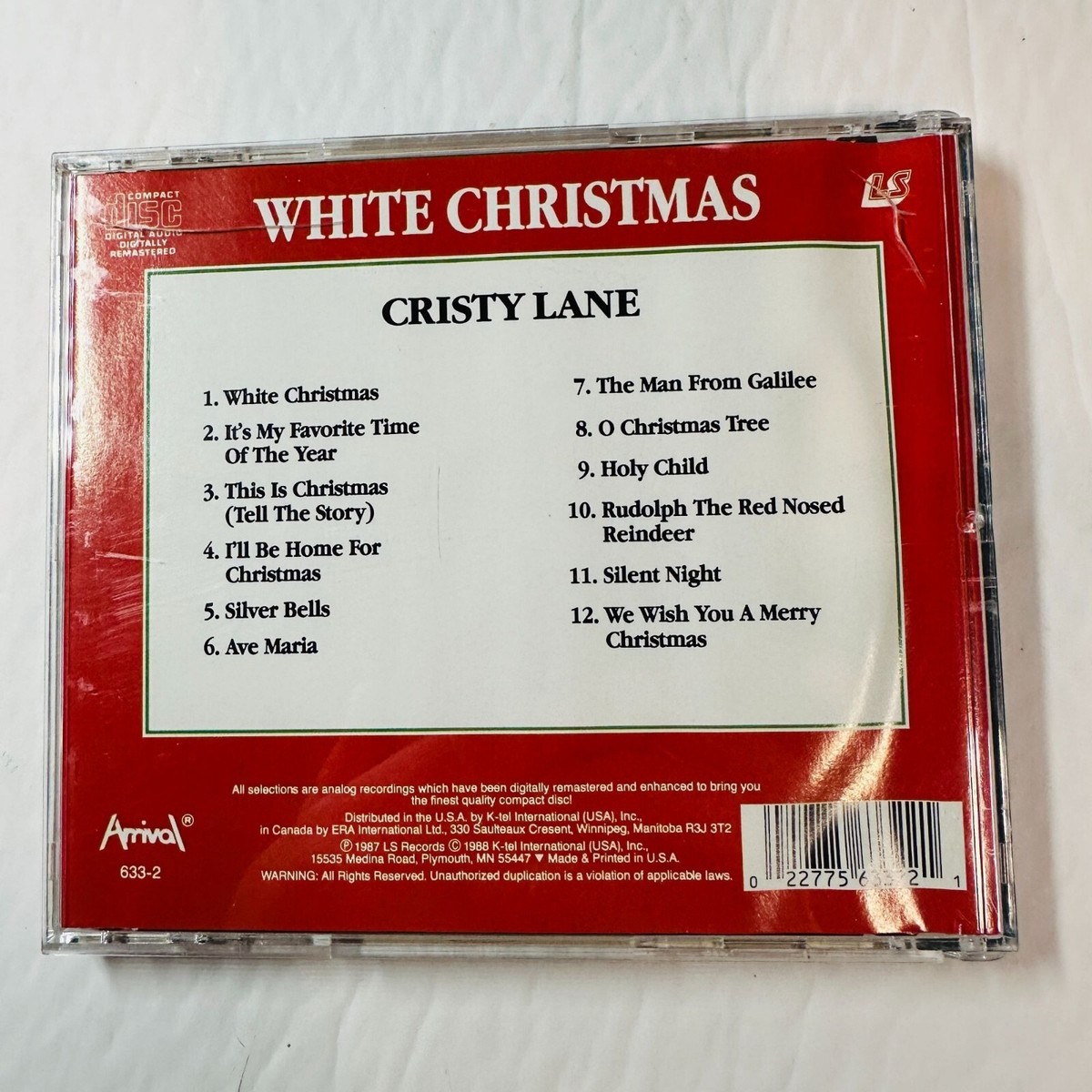 Cristy Lane White Christmas CD Album | eBay