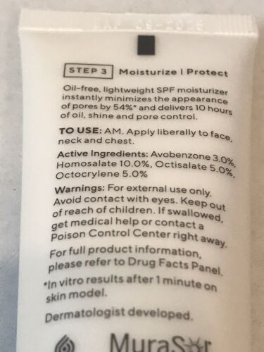 Murad Oil and Pore Control Mattifier SPF 45 Full Size 1.7 oz New 09/25 - Picture 2 of 3