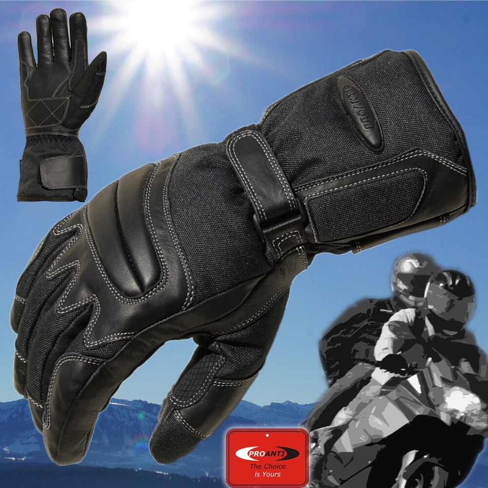 Motorradhandschuhe Regen Winter Motorrad Handschuhe PROANTI: XXS-XXXL