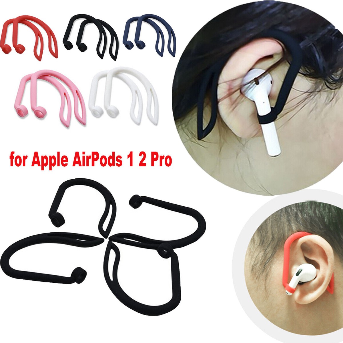 iPhoneアクセサリー AIRPOD PRO 1 Amazon.com: Ear Hooks Compatible with Apple AirPods Pro 2, Pro, 3