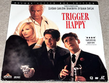 Ellen Barkin TRIGGER HAPPY Gabriel Byrne Jeff Goldblum US LASERDISC LD NTSC 1996