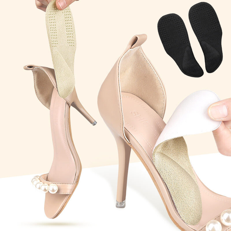 2X 3/4 Half Length High Insert Invisible Orthopedic Sandals Heel I