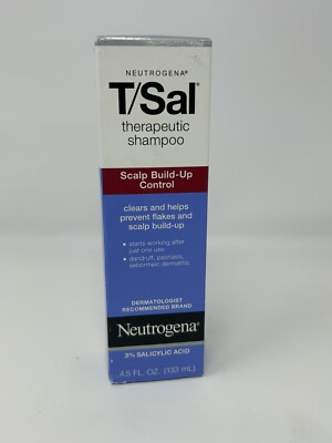 #ad #ad Neutrogena T Sal Therapeutic Shampoo: Scalp Build Up Control 4.5 oz Bottle $7.00