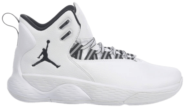 Jordan Super Fly MVP White Black